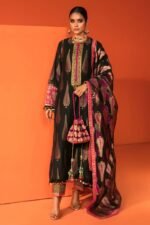 Black khaadi 3 Pc (Unstitched)