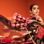 Black khaadi 3 Pc (Unstitched) - Image 2