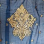 Peacock Majesty 3 Pcs (Unstitched) - Image 4