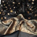 Black Gold 3 Pcs (Unstitched) - Image 2