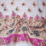 White Mina 3 Pcs (Unstitched) - Image 2