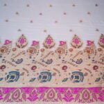 White Mina 3 Pcs (Unstitched) - Image 3